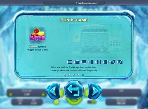Онлайн Fruity Frost - бонусная игра Бонусная игра в онлайн Fruity Frost